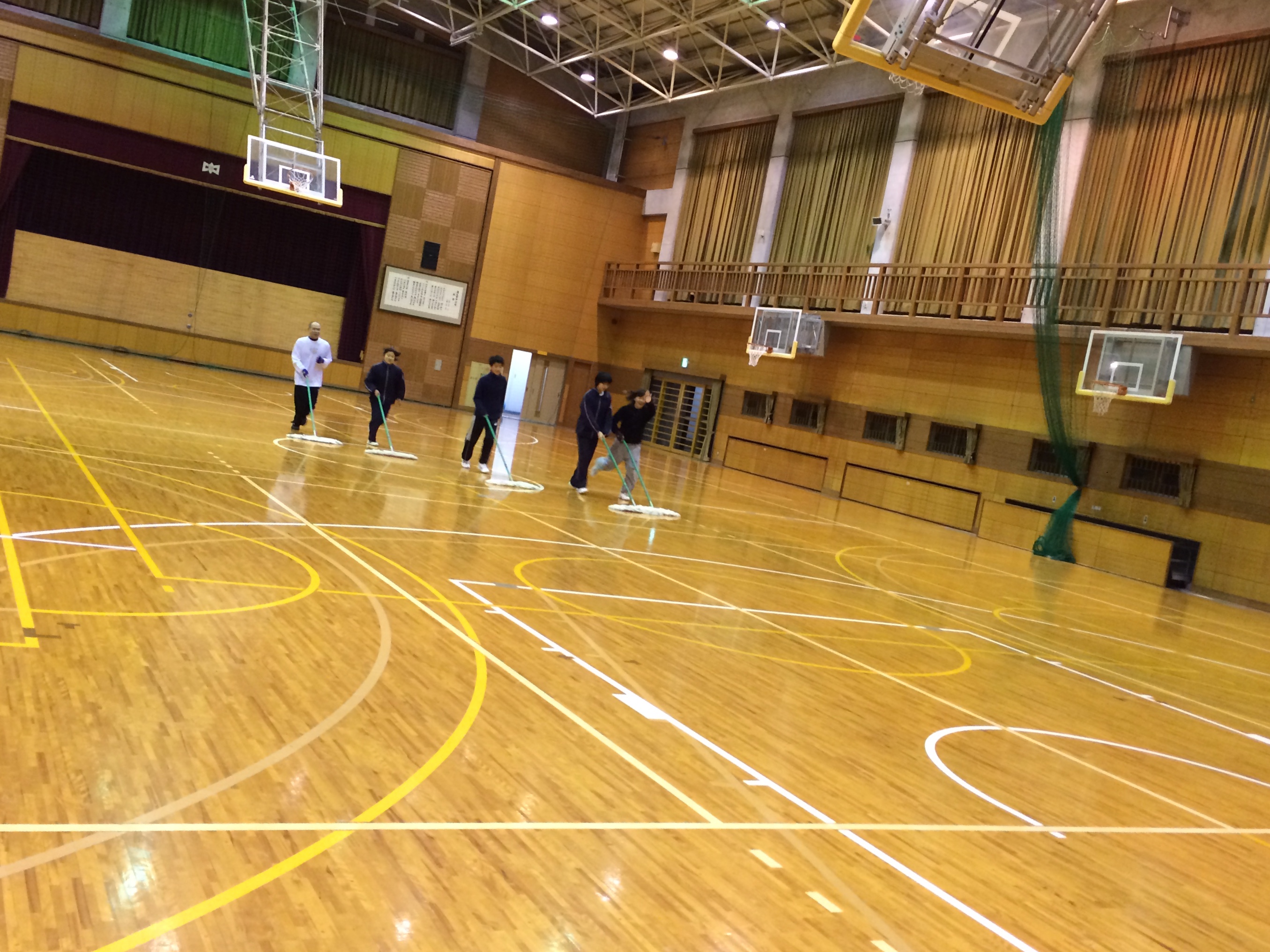 ブリングアップ大会からの土バス